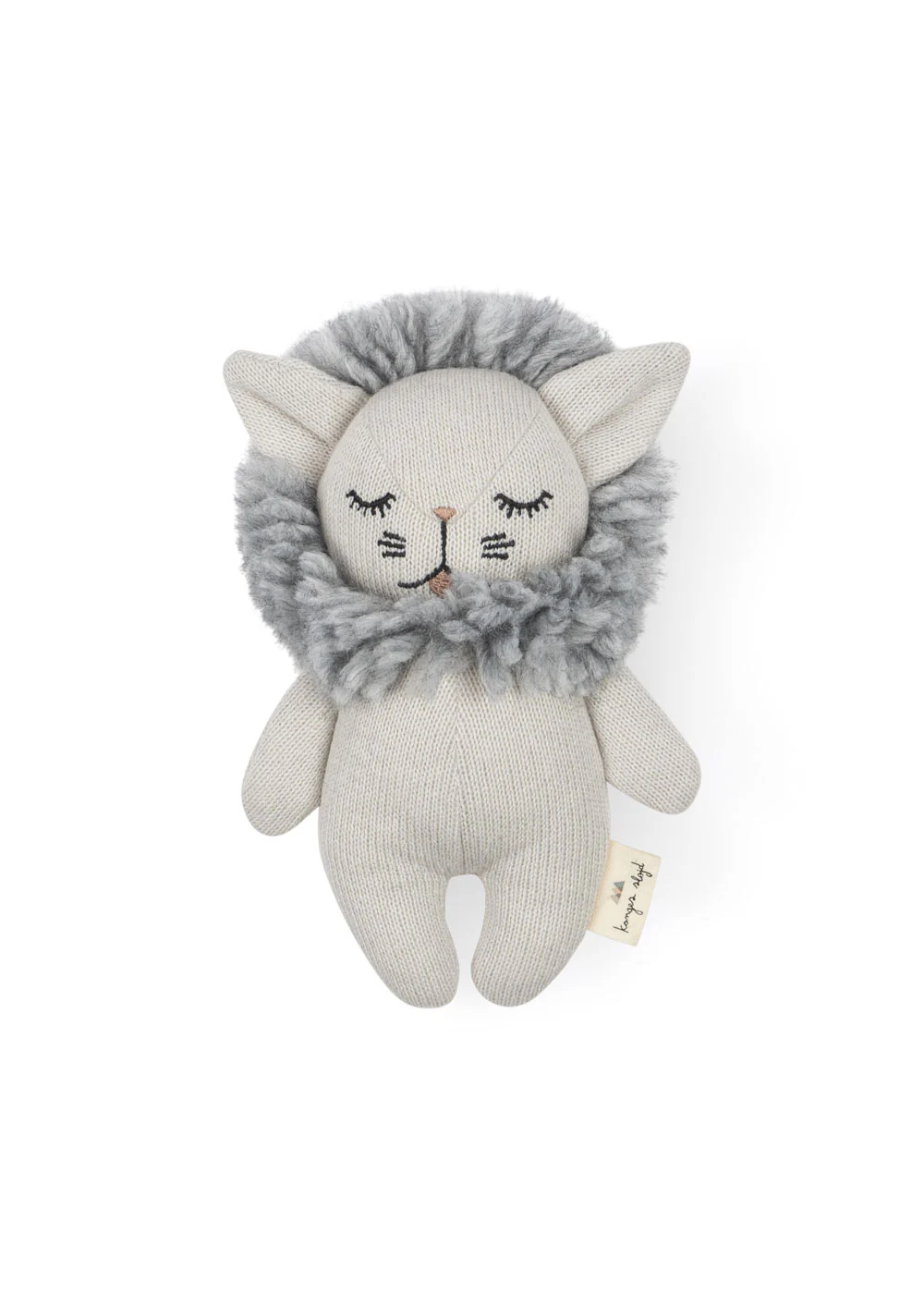 Løve bamse - grey - OS