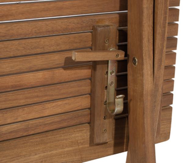 Siena Garden Klapptisch Falun, ca. B80/H74/T80