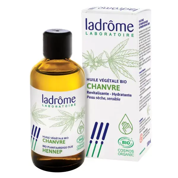 Óleo Vegetal de Cânhamo Orgânico Ladrome 100ml