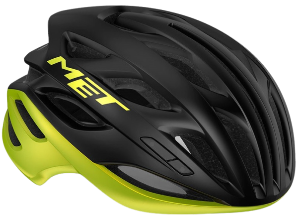 MET Estro Mips Cykelhjelm, Black/Lime