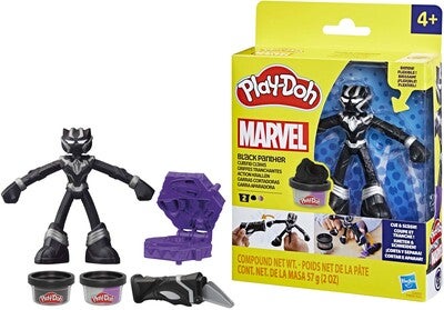 Play-Doh Black Panther Cutting Claws Lekesett