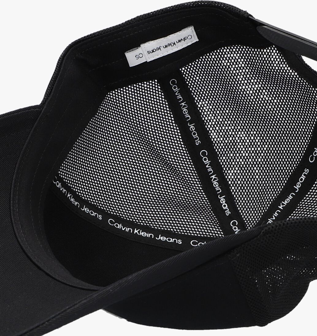 CALVIN KLEIN zwarte calvin klein pet archive trucker cap