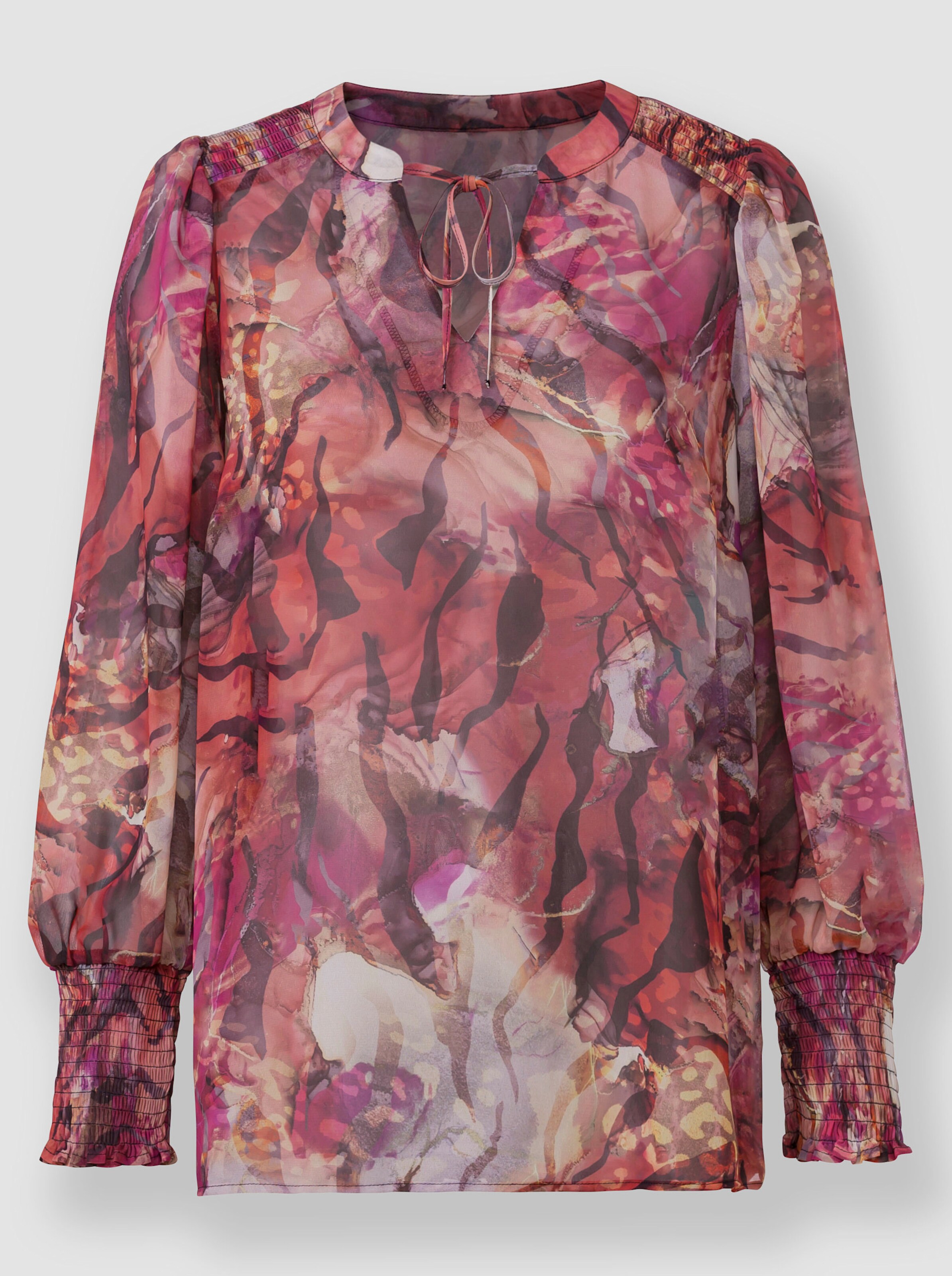 Druckbluse