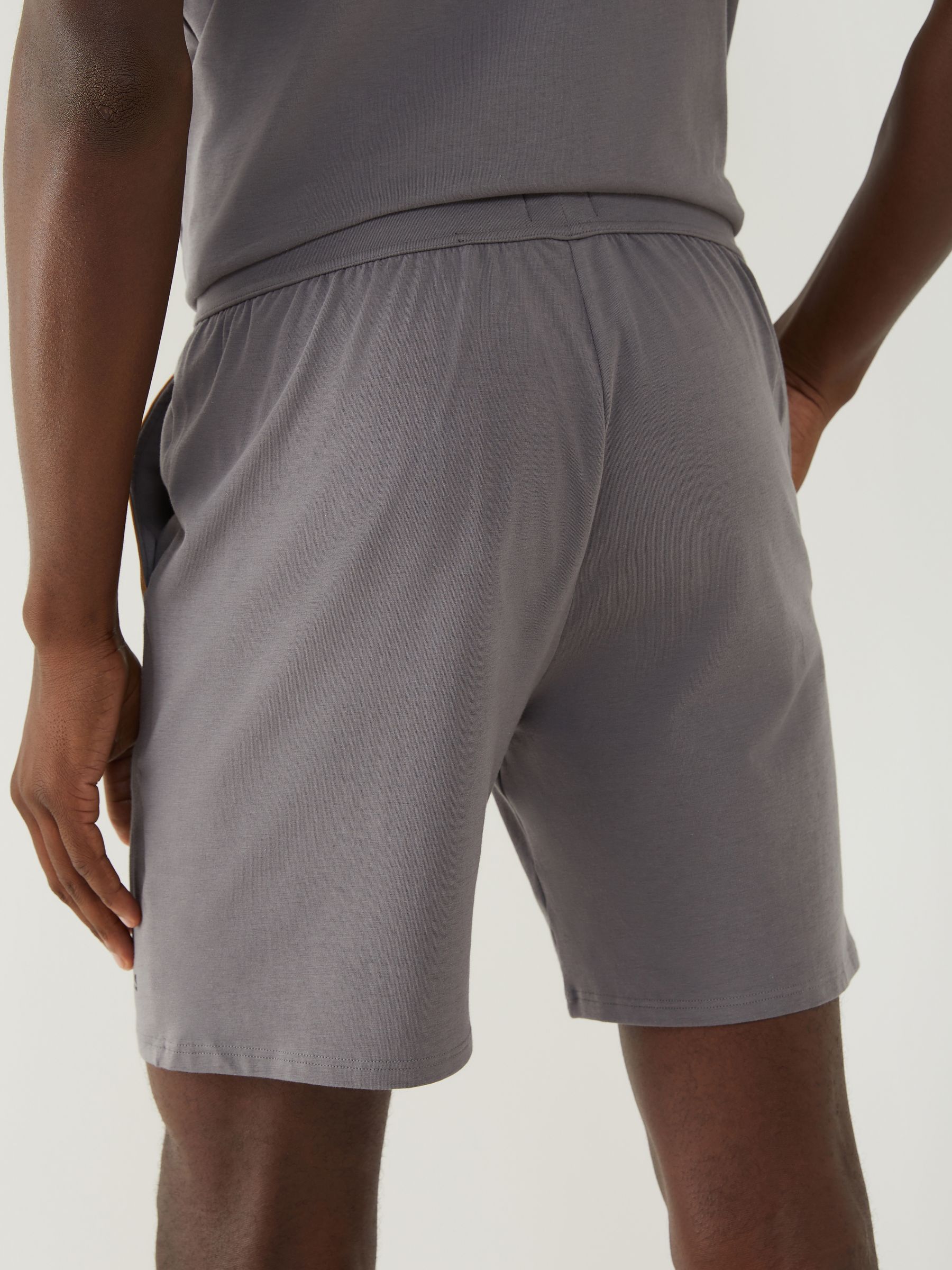 Grijs - BOSS Unique short met logo