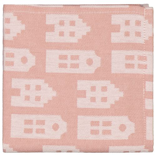 torchon 65x65 coton rose maisons
