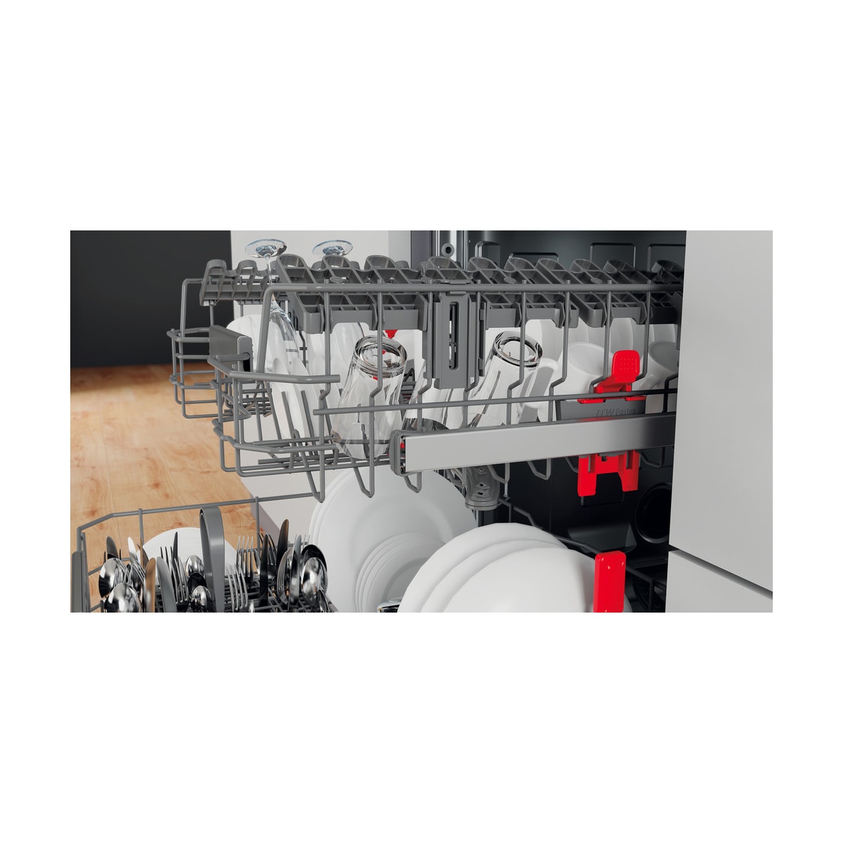 Whirlpool oppvaskmaskin WUO3T141PX (inox)