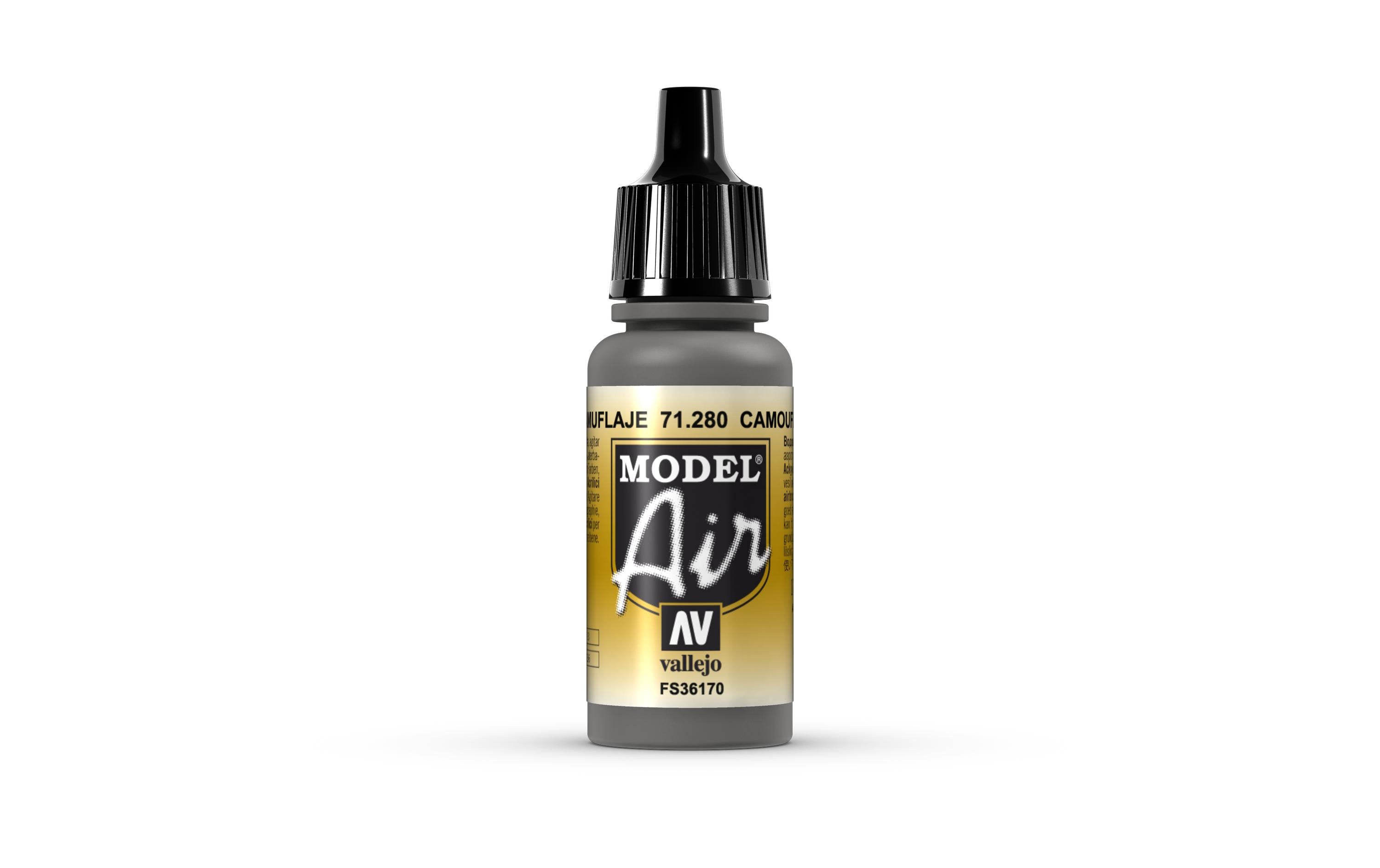 Airbrushfarbe Camouflage-Grau 17 mlAcryl Model Air Color für Airbrush