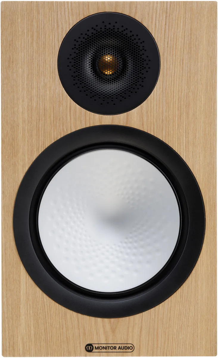 Monitor Audio Silver 100 7G Chêne naturel (la paire) Enceintes bibliothèque