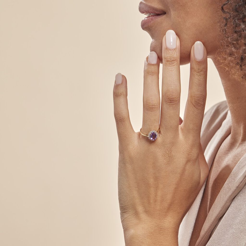 Bague Or Jaune Nerthus Oxyde