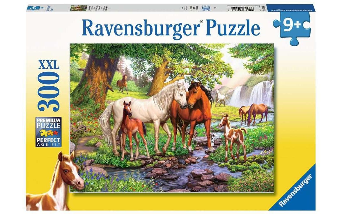 Ravensburger Puzzle »Wildpferde am Fluss«