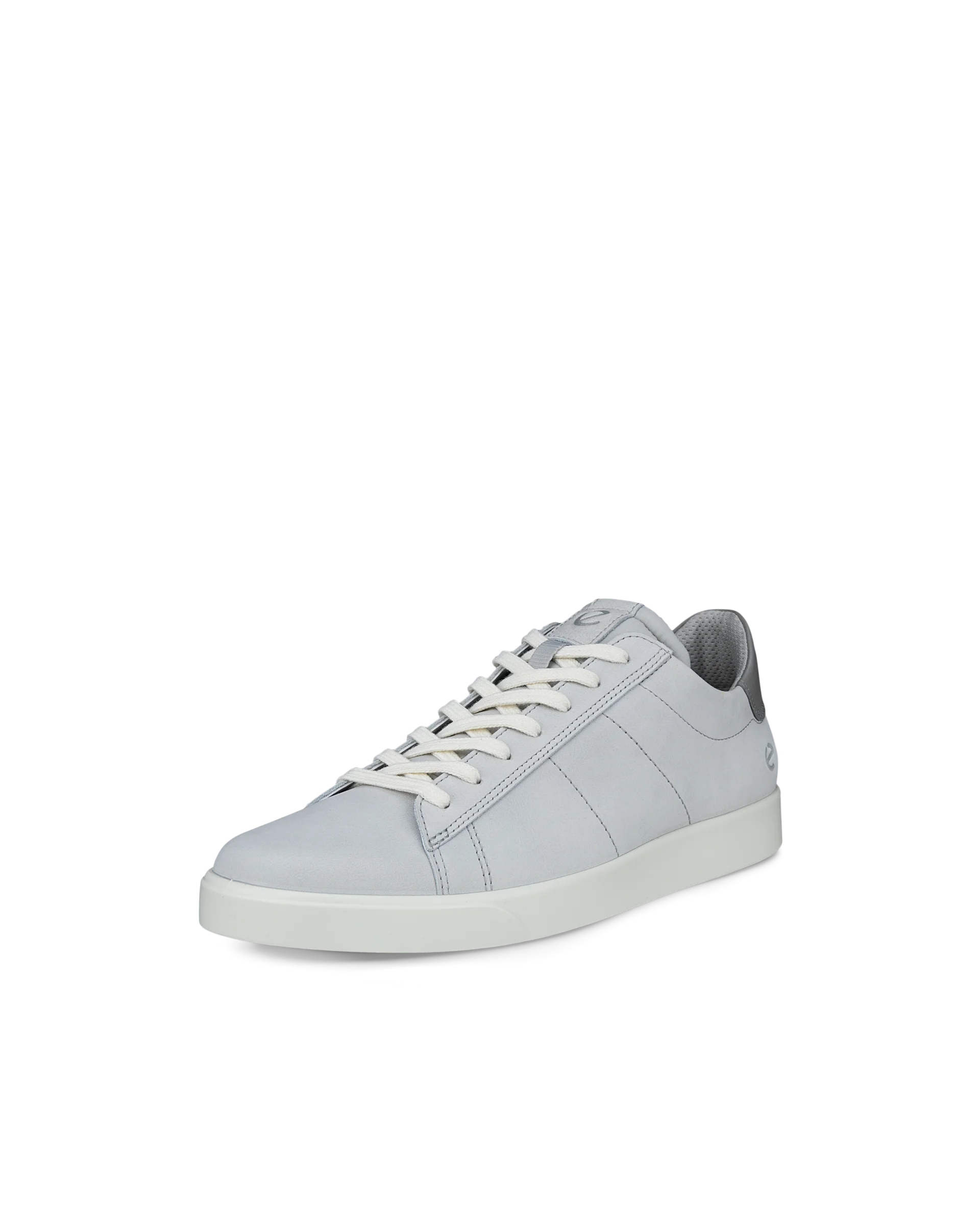 ECCO STREET LITE M Herren Sneaker aus Nubukleder Grau