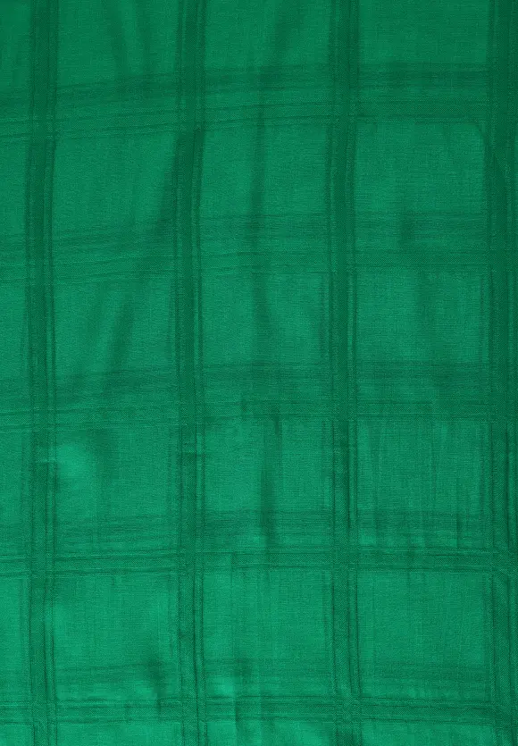 Loop mit Karo Muster - easy green