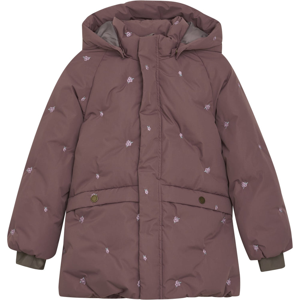 Køb En Fant Rose Taupe Jakke Puffer W. Embroidery