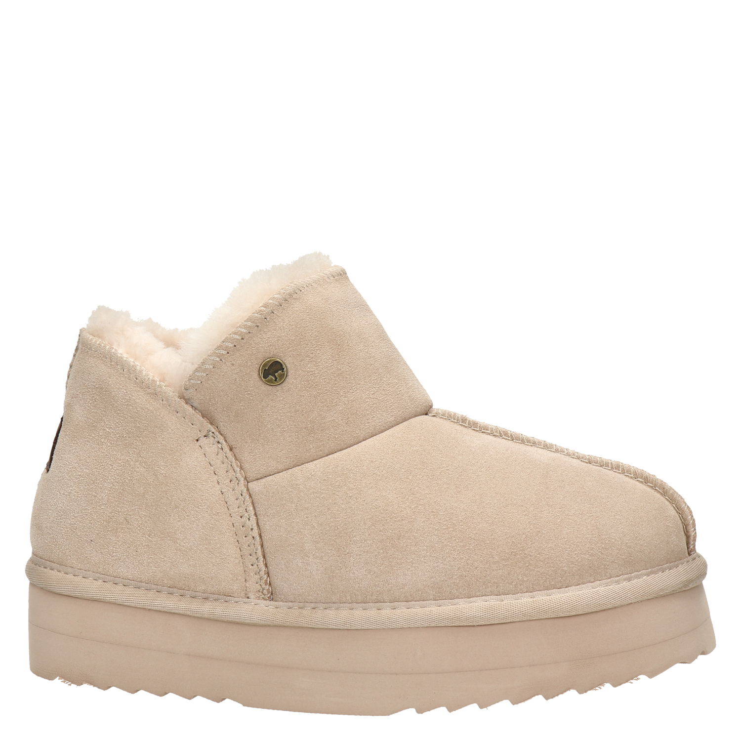 Willow Plateau dames gevoerde boot Warmbat Australia Beige