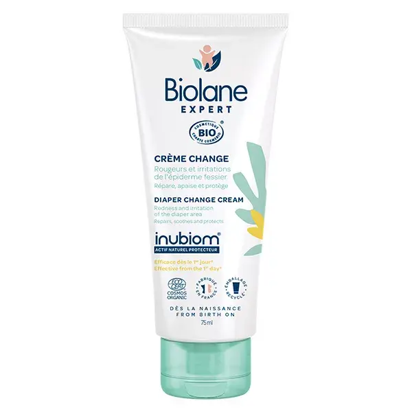 Biolane Expert - Creme Orgânico para Assaduras - Pele Seca e Sensível - 75ml
