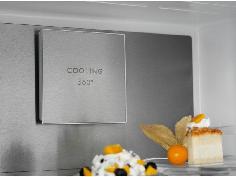 Electrolux Kühlschrank SC390ICN Edelstahl, Rechts, Wechselb Freistehender Kühlschrank