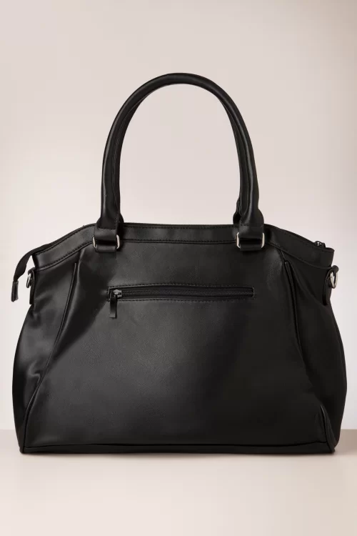 Banned Retro Sabrina handtas in zwart