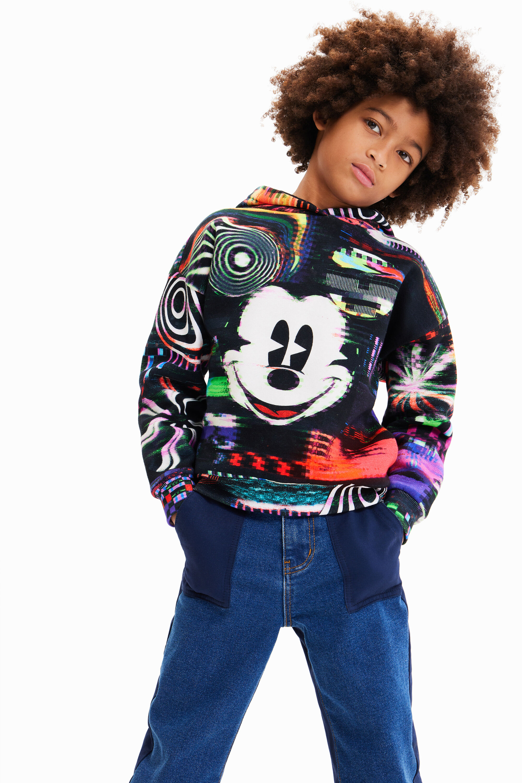 Sweat-shirt glitch Mickey Mouse