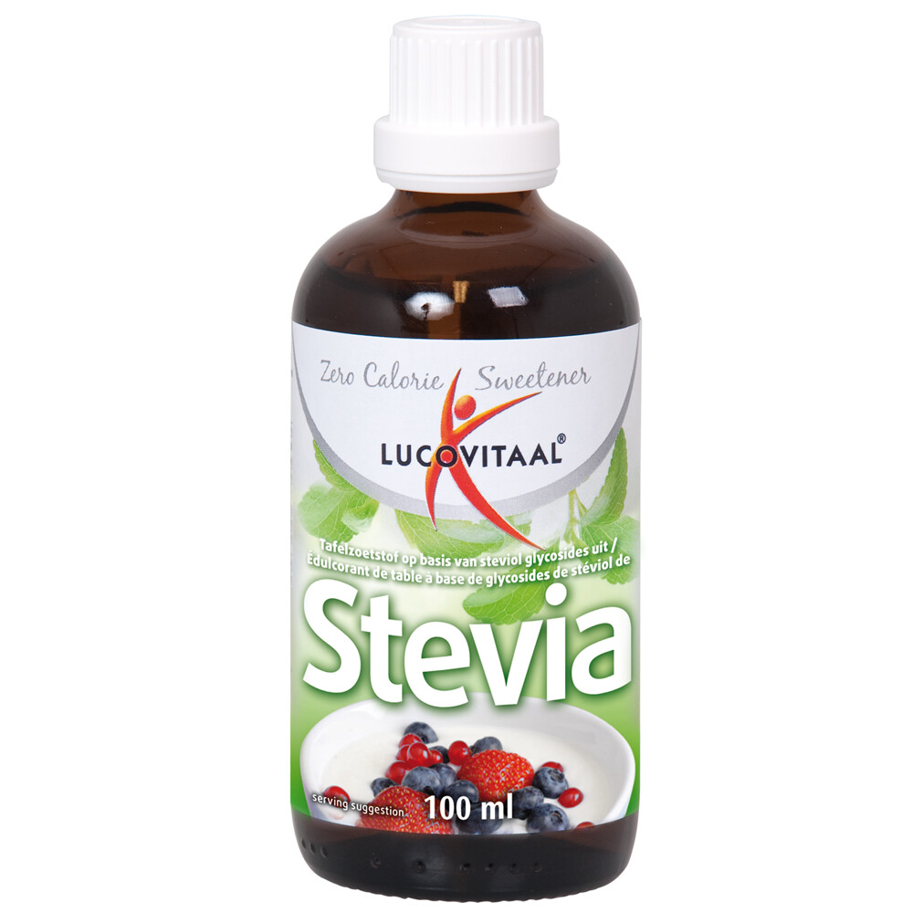2x Lucovitaal Stevia Vloeibaar100 ml