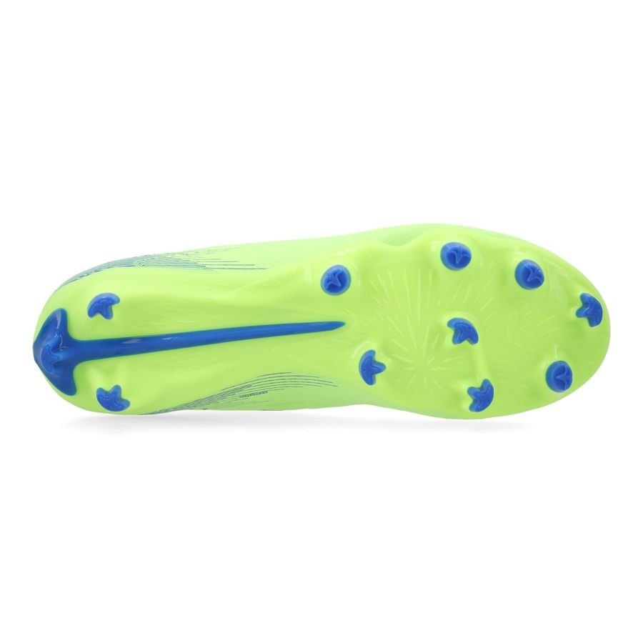 PUMA Ultra 5 Match FG/AG Lights Out - Fizzy Apple/Blanc/Bleu Enfant