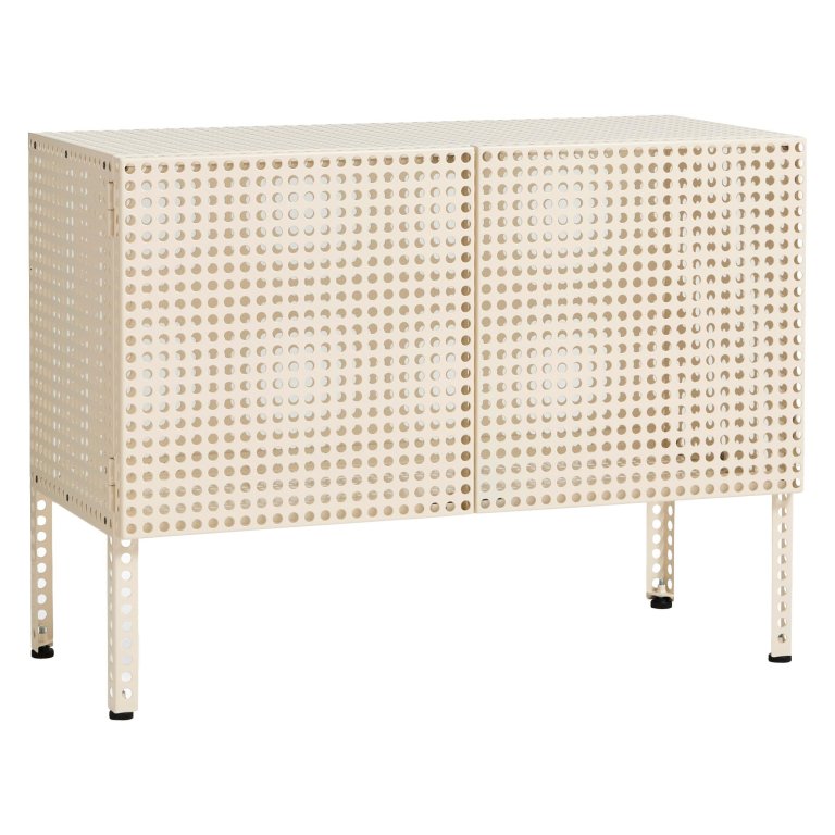 Hay Perforated dressoir kast Small Eggshell