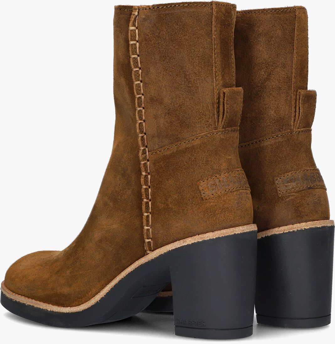 SHABBIES bruine shabbies enkellaarsjes venle ankle boot
