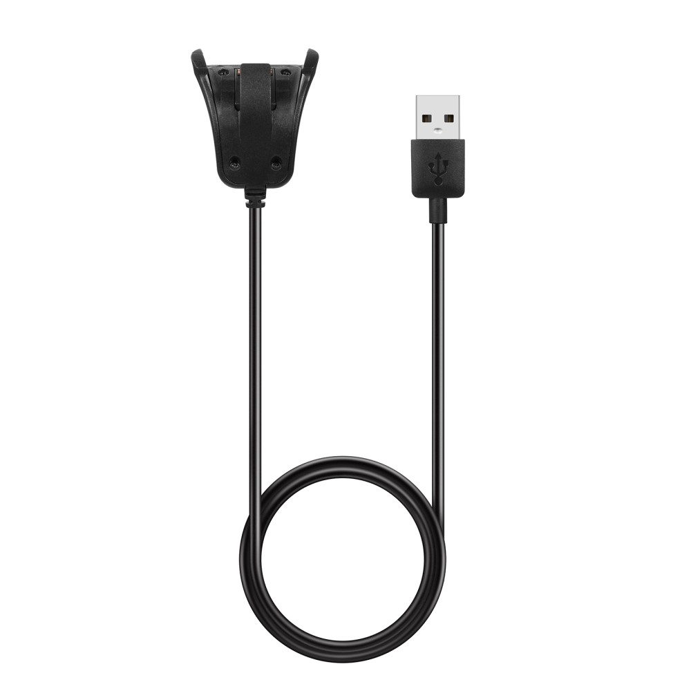 (1m) TomTom Runner 3 / 2 / Spark 3 / Golfer 2 / Abenteurer USB Ladegerät Clip Dockingstation - Schwarz