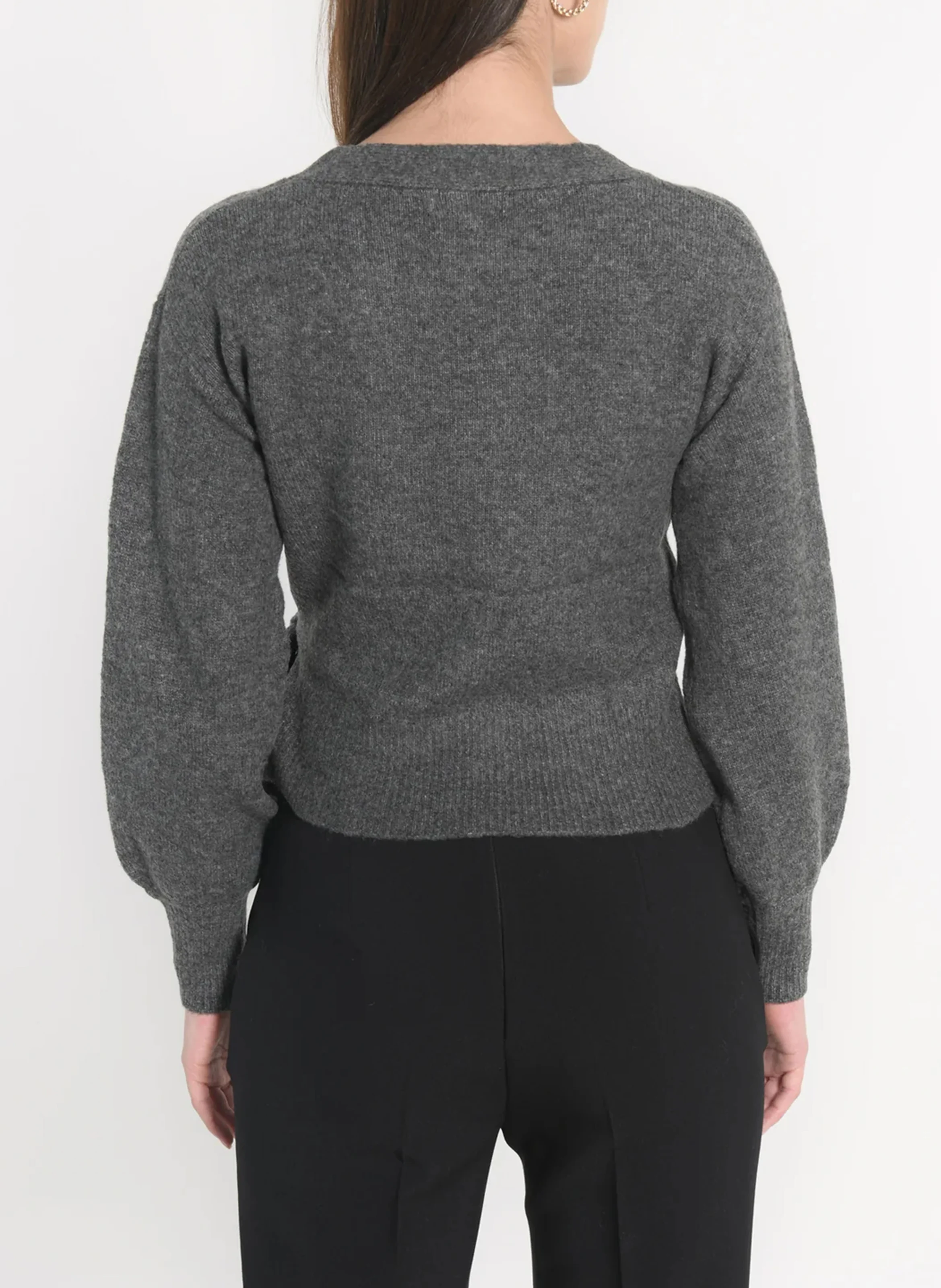 CONNIE - Gilet cache coeur | Gris