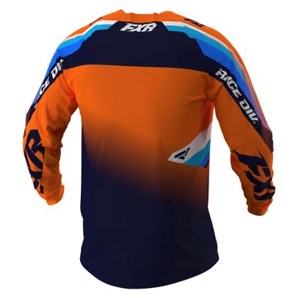Maillot cross FXR CLUTCH ORANGE/MIDNIGHT 2021 - Orange / Bleu