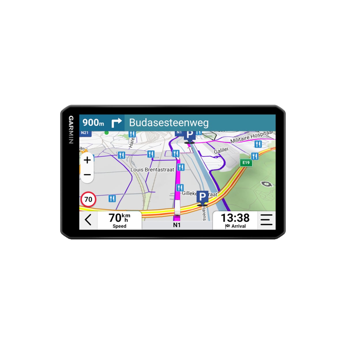 Garmin dēzl LGV720 truck GPS