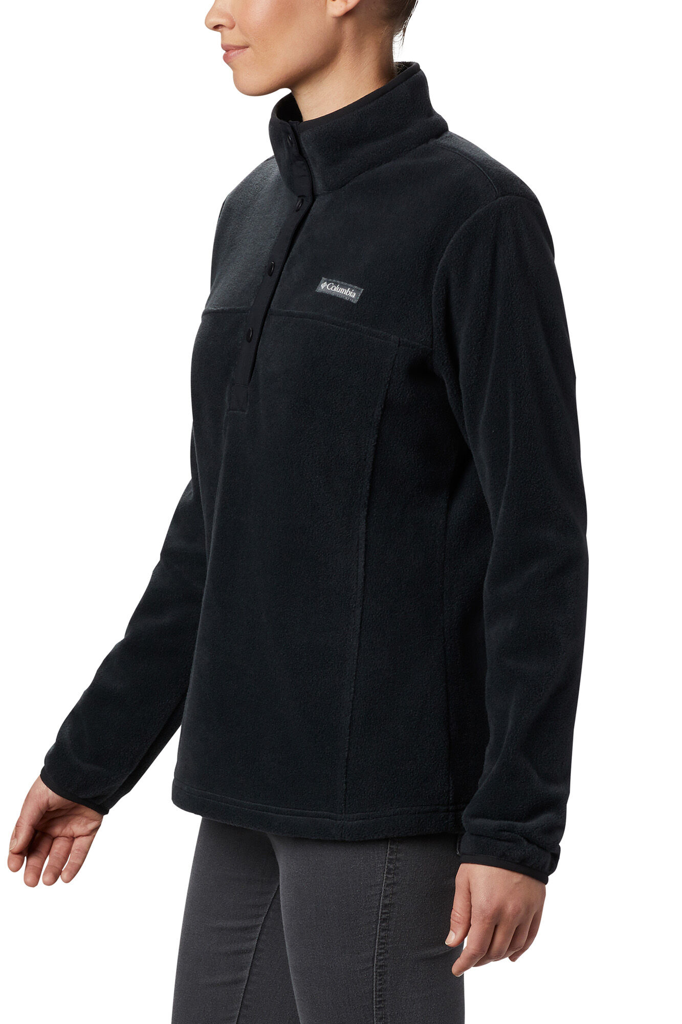 Forro polar com cierre média e pressão Columbia Benton Springs™ - Negro
