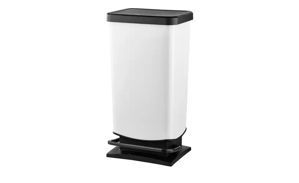 Rotho Treteimer 40 l Weiß Paso