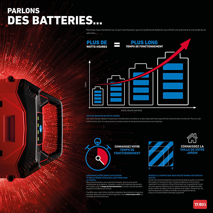 Batterie lithium-ion L216 Toro Flex-Force Power System 60V 4Ah