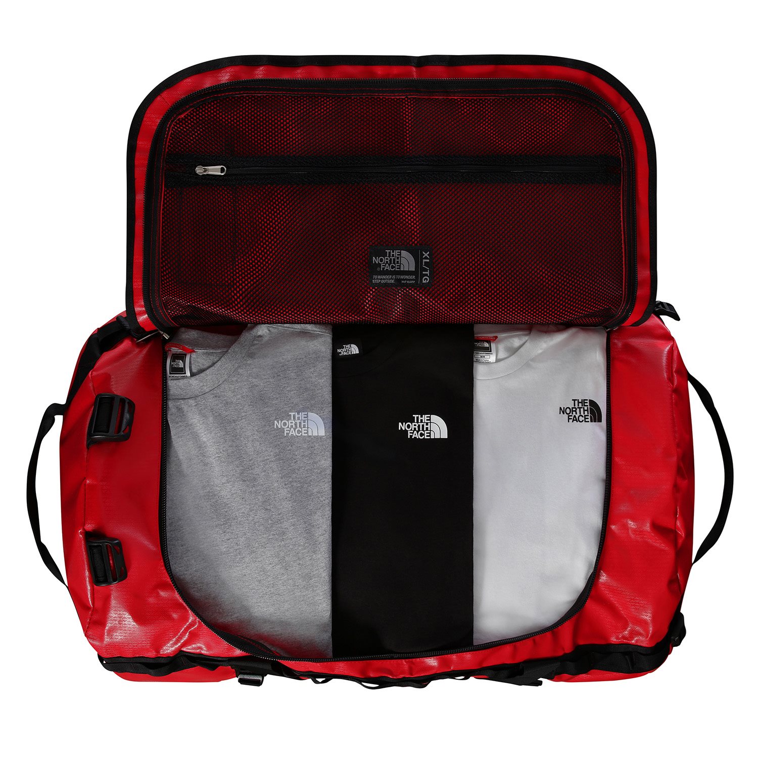 The North Face Base Camp Duffel XL tnf red/tnf black