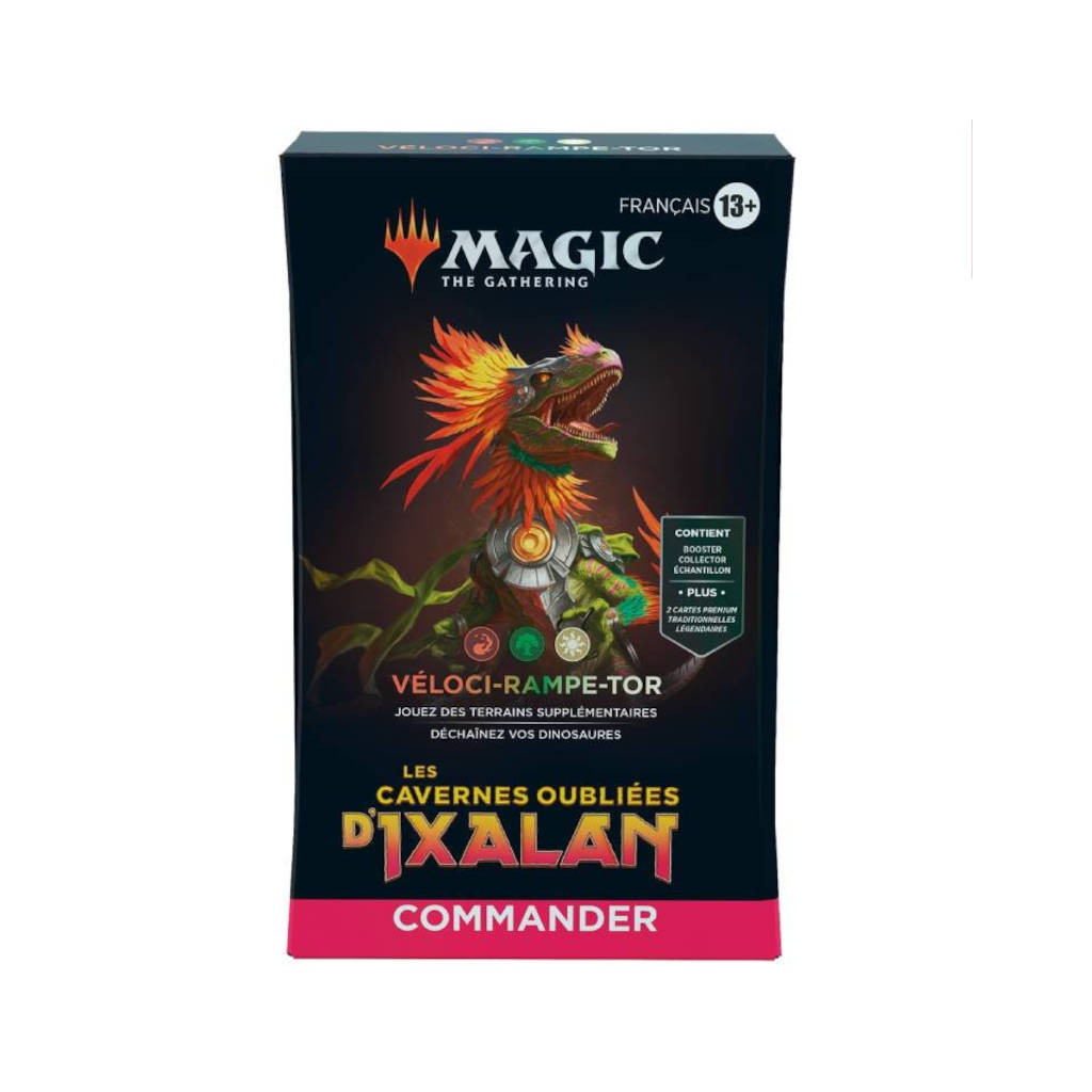 Magic : Les Cavernes Oubliées d'Ixalan - Deck Commander Véloci-Rampe-Tor VF
