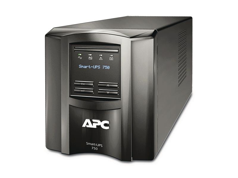 APC USV SMT750IC 750 VA / 500 W Tower-Line-Interaktiv-USV mit SmartConnect