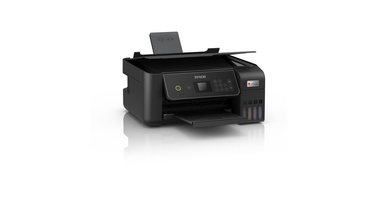 EpsonEcoTank ET-2871 A4 multifunctionele Wi-Fi-printer met inkttank all-in-one inkjetprinter  (Zwart, Scannen, Kopiëren, Wi-Fi, inclusief tot 3 jaar inkt)