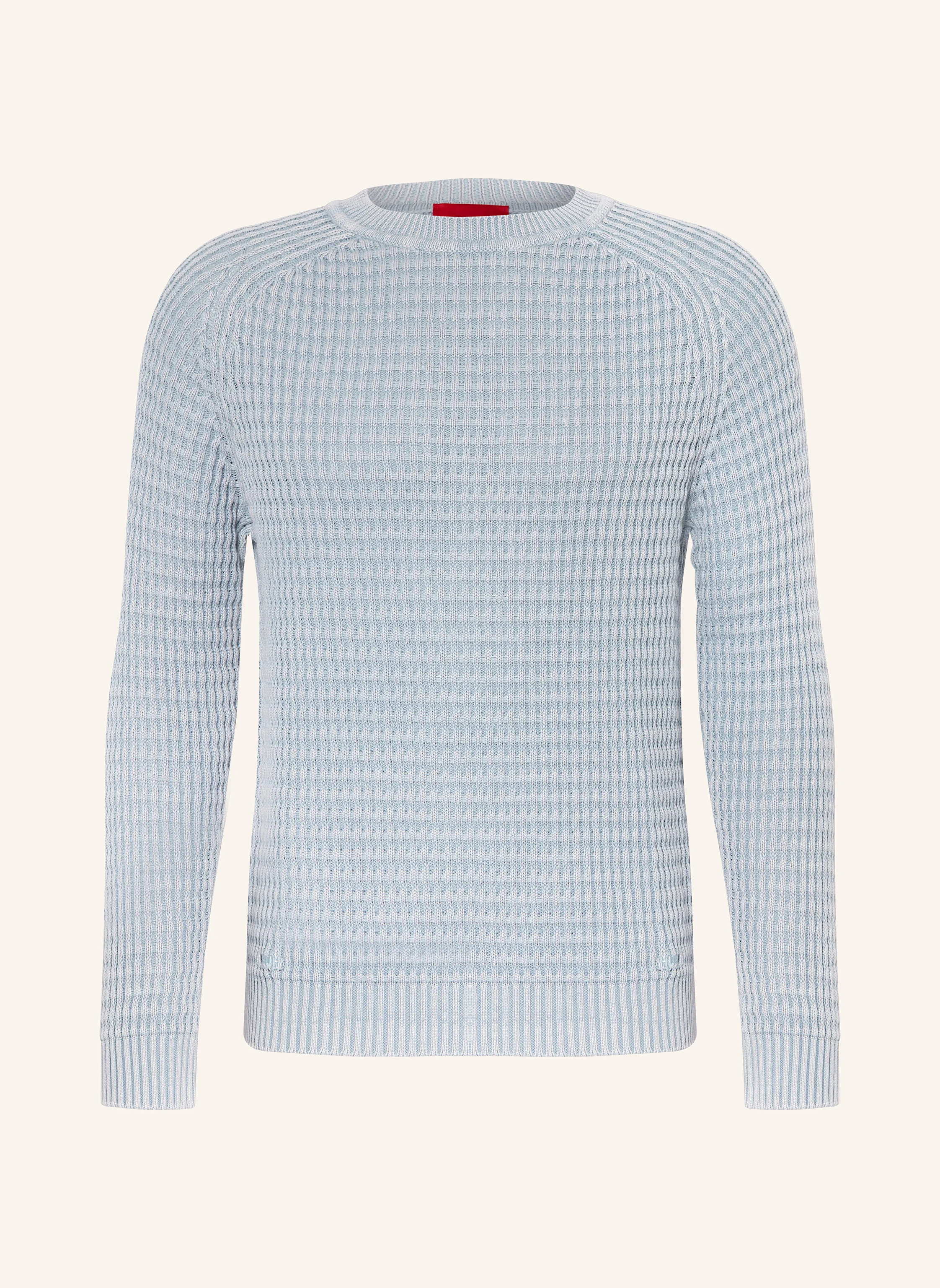 HUGO Leinenpullover SARDELLO