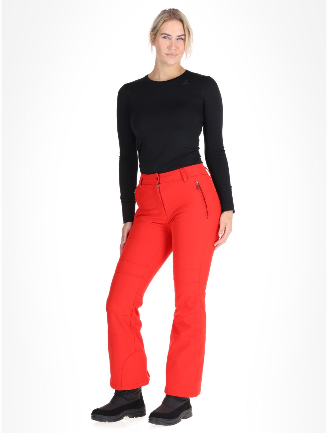 Entiat softshell skibroek dames