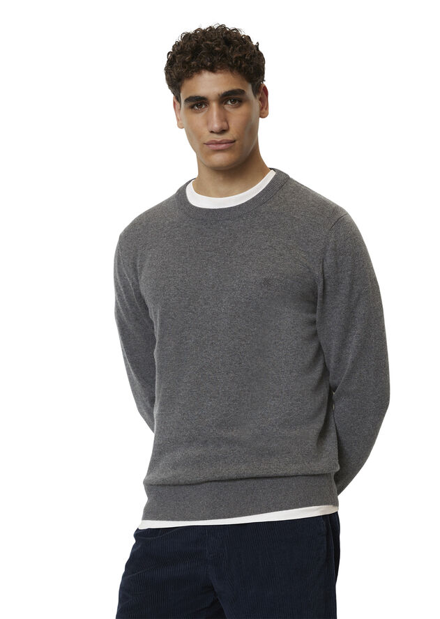 Marc O’Polo Crewneck Graphite grey melange