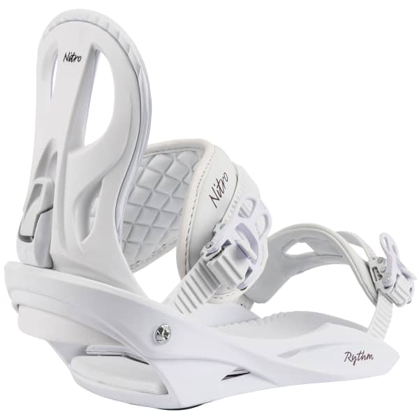 Fixation snowboard NITRO RYTHM WHITE PLUM