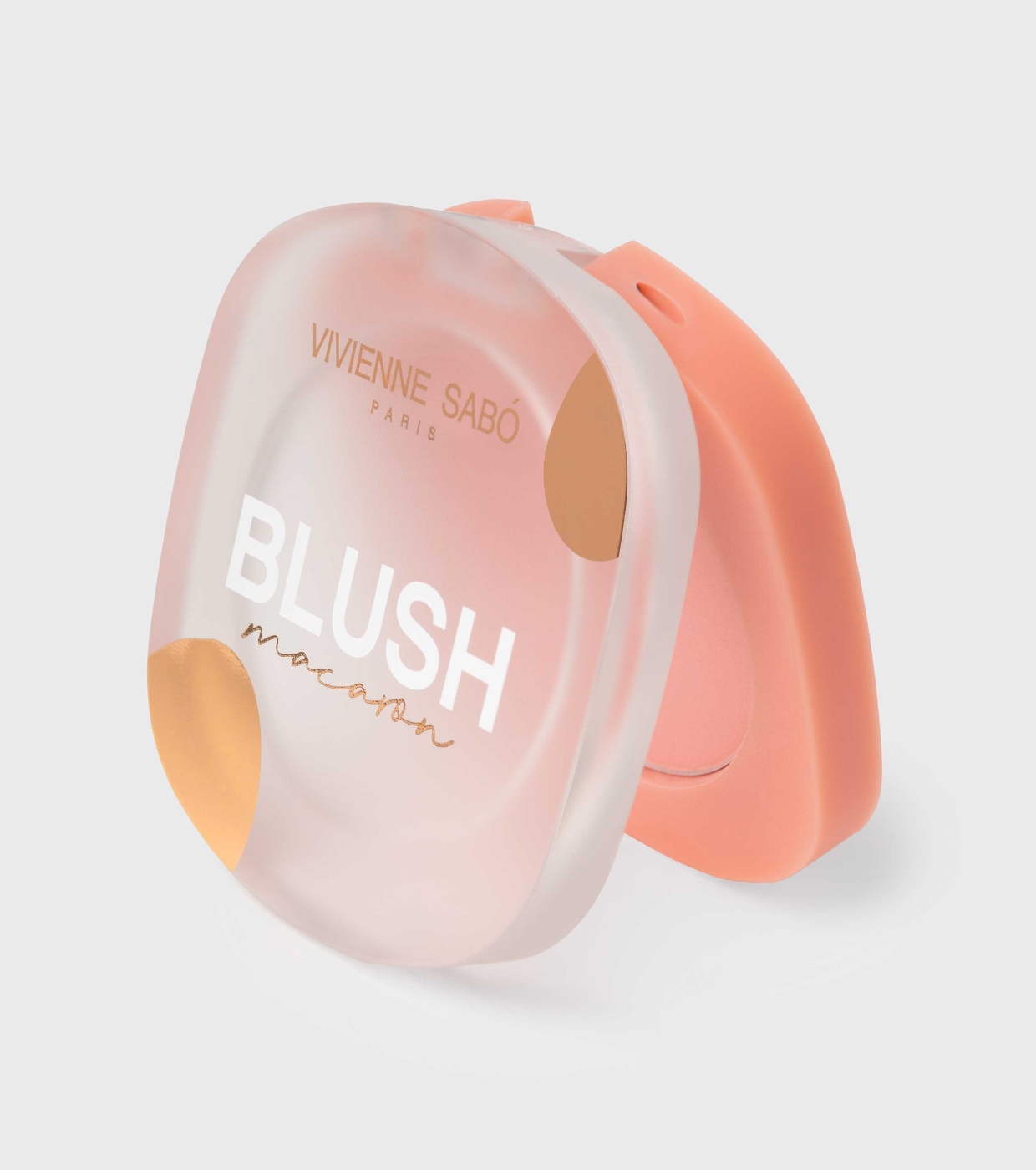 Vivienne Sabó - Blush em Pó Matte Macaron - 01: Peach