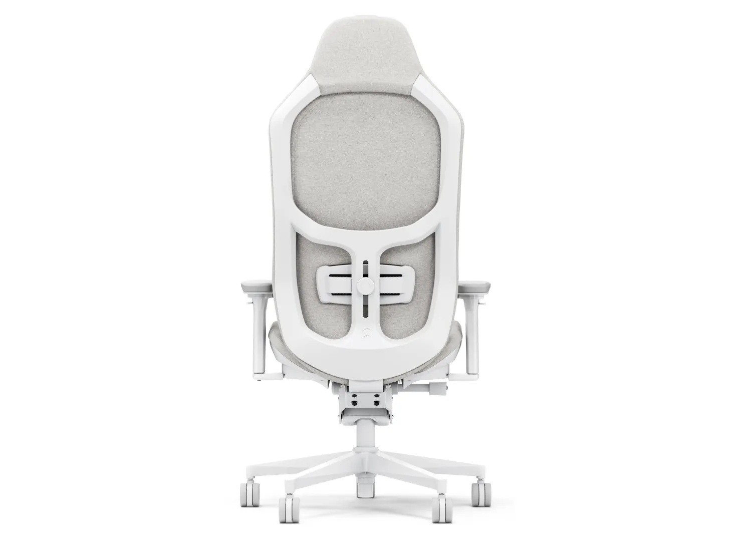 Fractal Design Refine - Spillestol - ergonomisk - lænestol - armstøtter - T-formet - vippe - glass fiber reinforced polyproylene/polyamide - let