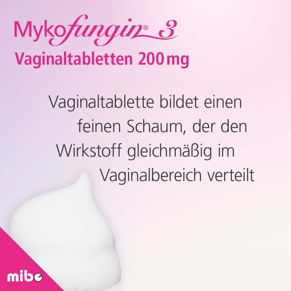 Mykofungin® 3 200mg Vaginaltabletten