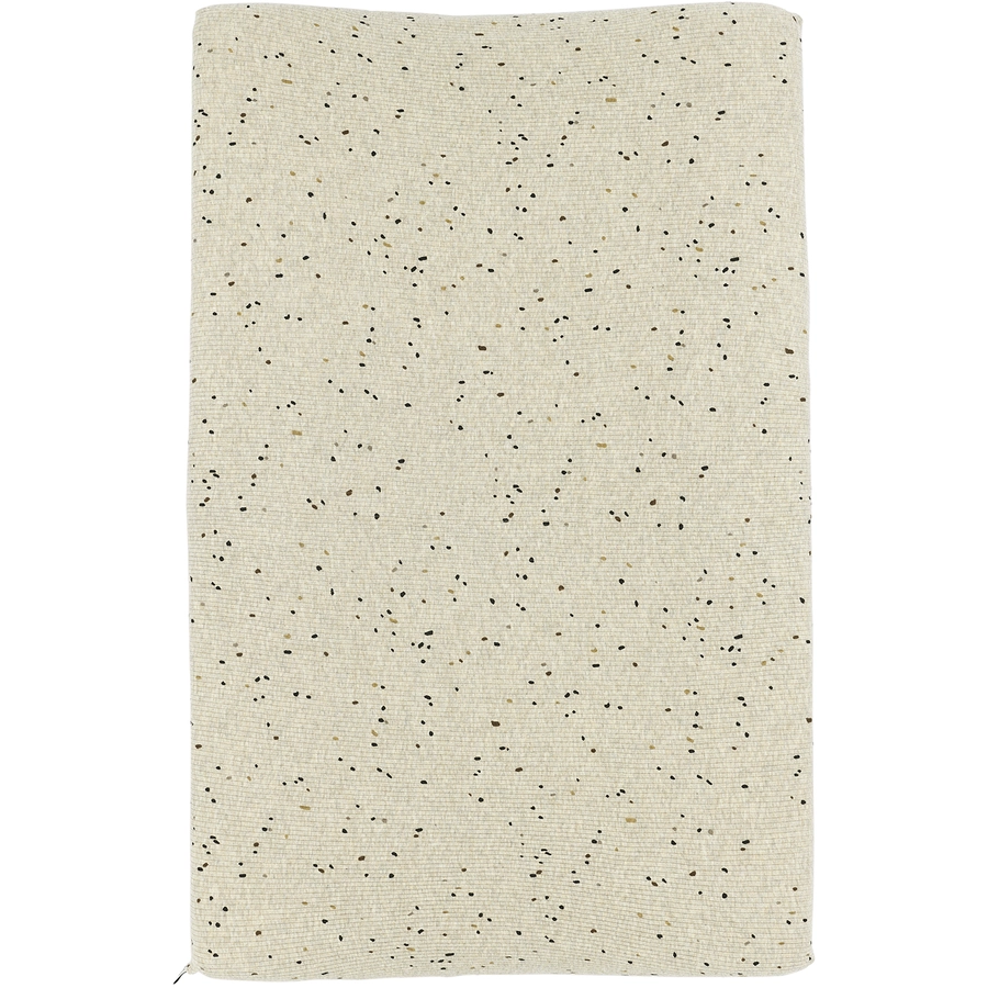 MEYCO Wickelauflagenbezug Rib Mini Spot - Sand Melange - 50 x 70 cm