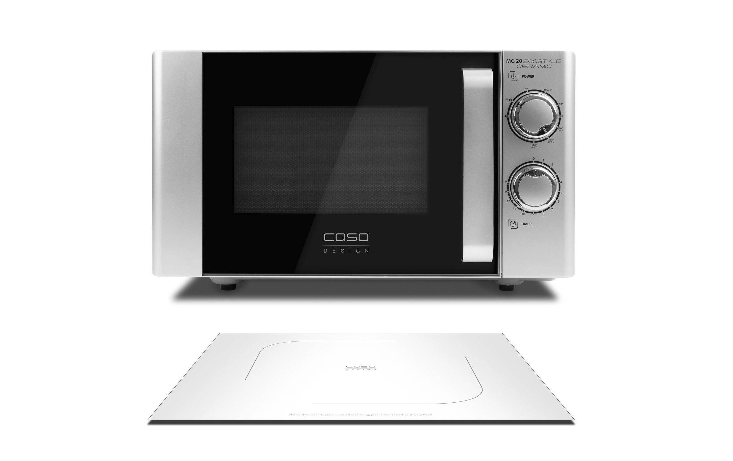 Caso Mikrowelle »MG 20 Ecostyle Cera« 700 W
