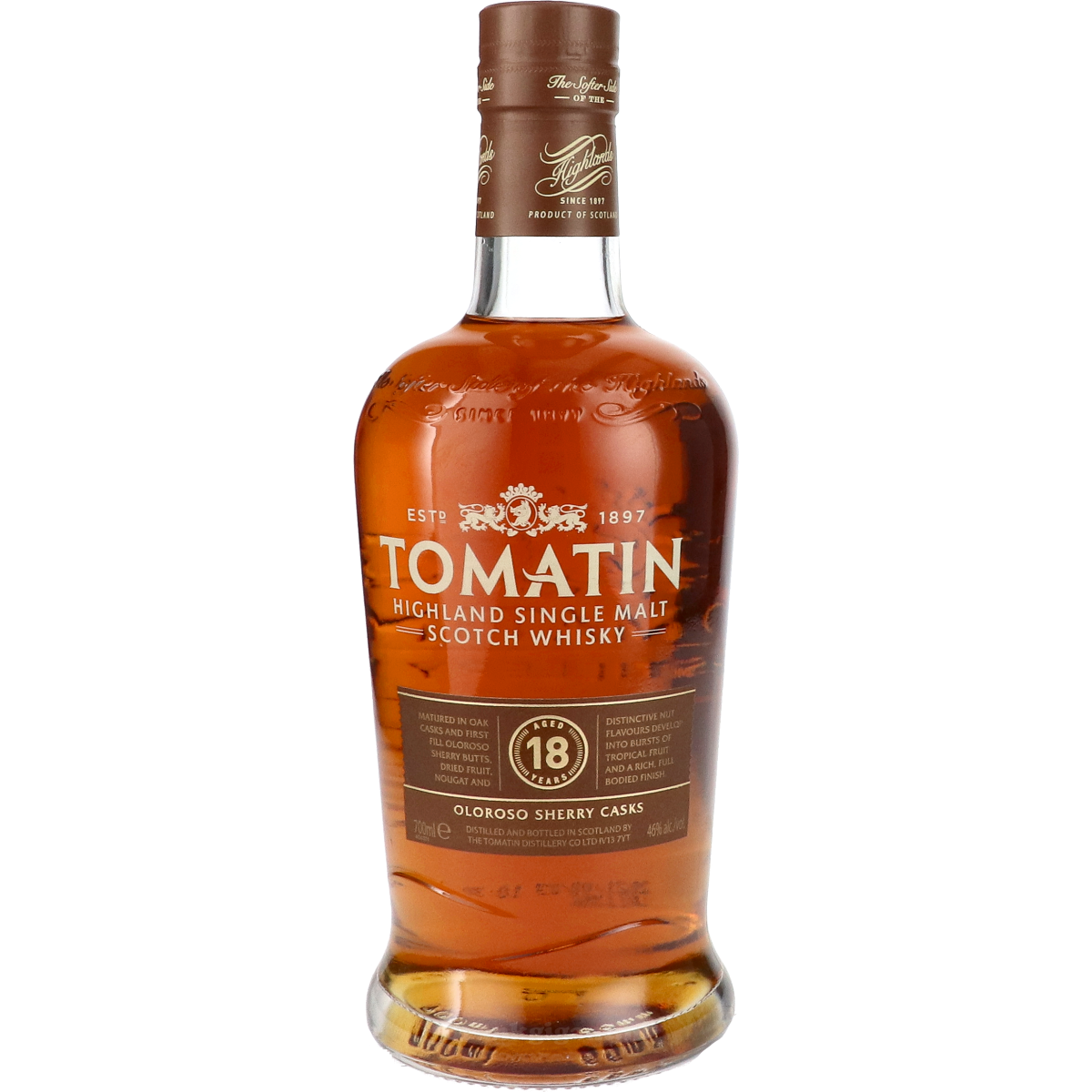 Tomatin 18 Year Oloroso Sherry Cask 70 cl