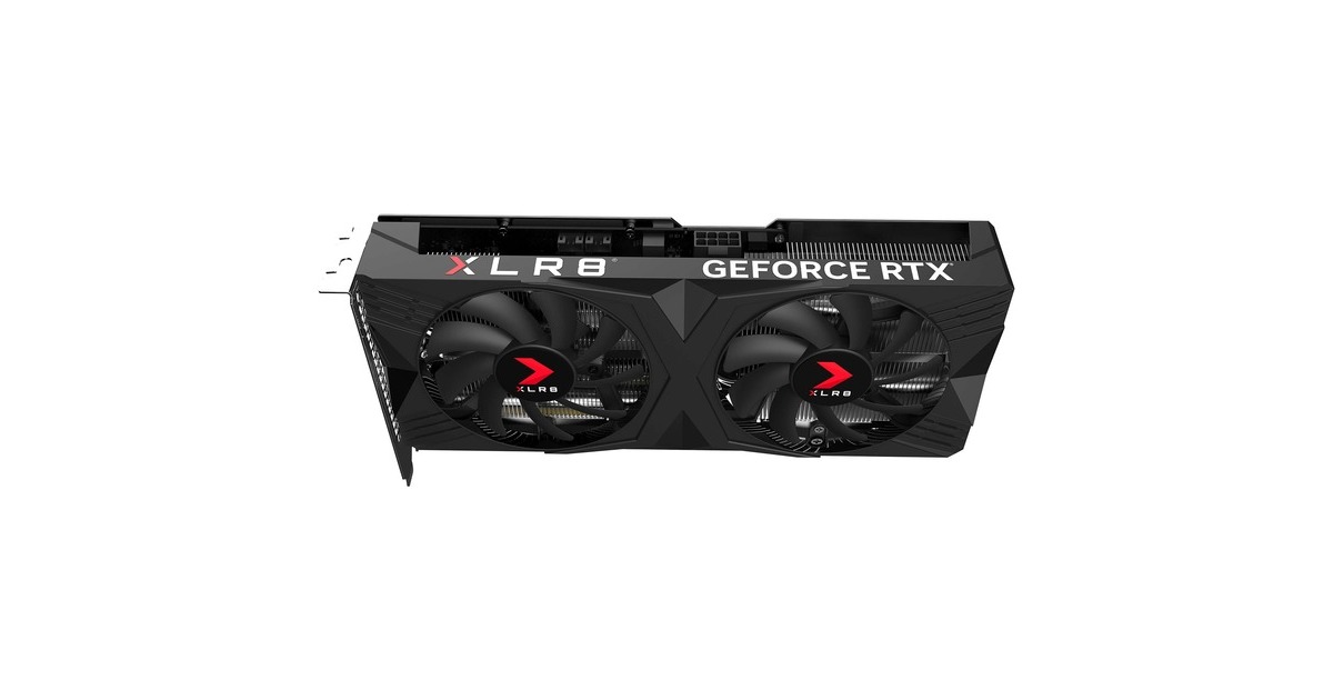 PNYGeForce RTX 4060 Ti 8GB VERTO Overclocked Dual Fan DLSS 3 grafische kaart  (DLSS 3, 3x DisplayPort, 1x HDMI 2.1)