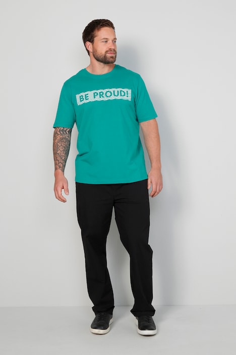 John F. Gee T-Shirt, Halbarm, Schriftzug, Rundhals, bis 72/74
