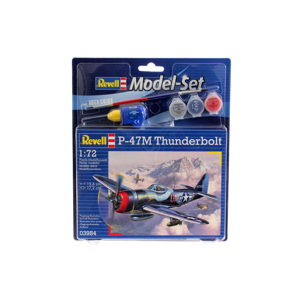 Revell P-47M Thunderbolt modelset